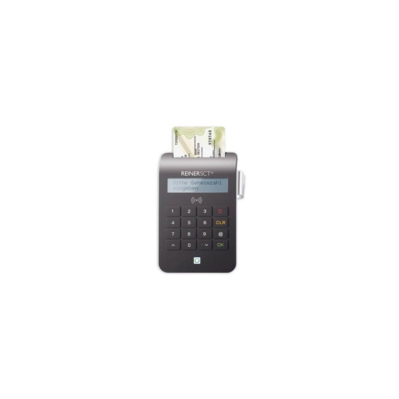 REINER SCT cyberJack RFID/nPA (Neuer Personalausweis) komfort - TASTIERA QWERTZ